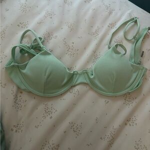 Mint Green Underwire Bra